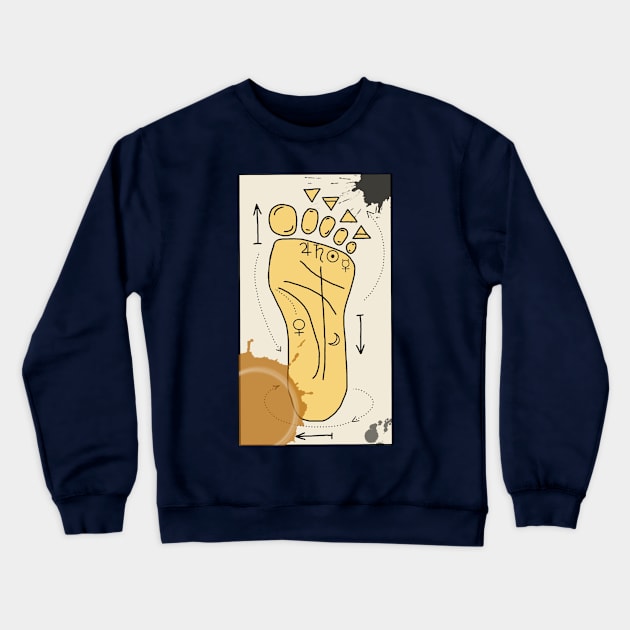 Foot Reading - Oddball Aussie Podcast Crewneck Sweatshirt by OzOddball